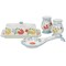 Gibson Elite Anaya 5 Piece Hand Painted Stoneware Table Accessory Set 127278.04 - alternate 1