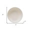 Homeroots White Four Piece Round Scallop Stoneware Service For Four Bowl Set 483506 - alternate 6