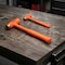 Neiko Dead Blow Hammer With Brass Cap, 1.5 Pounds, Neon Orange Deadblow Hammers, Mallet 02871A - alternate 2