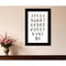 Homeroots Flower Alphabet 2 Black Framed Print Wall Art 408102 - alternate 4