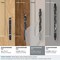 Amerock Carrione 5-1/16 in 128 mm Center-to-Center Marble Black/Black Bronze Cabinet Pull BP36649MBKBBR - alternate 4
