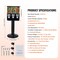 Vevor Gumball Machine with Stand Vending Coin Bank Vintage Candy Dispenser Black ak19-08 - alternate 5