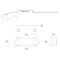 Gatco Latitude II All Modern Décor 6.5" Double Robe Hook, Satin Nickel 1295 - alternate 2