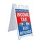 Signmission Income Tax E-file Fast Refunds, A-Frame & 2 Decals Installed, Heavy-Duty Plastic Frame SBHD-D-2436-IncomeTaxE-fileFastRefunds - alternate 1