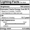 Bulbrite 70w Equivalent Dimmable Clear Mini T6 Candelabra Screw Base (E12) LED Mini Light Bulb, 2700K, 2PK 862642 - alternate 4