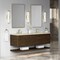 James Martin Vanities Allamari 72" Double Vanity, Sable w/ 3 CM Tajnar Eclos Top D640-V72-SBL-WTJR - alternate 7