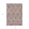 Homeroots 10' X 14' Chocolate Beige And Mauve Medallion Washable Indoor Outdoor Area Rug 587781 - alternate 4