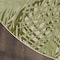 Homeroots 8' Ivory And Green Round Palm Leaf Indoor Outdoor Area Rug 548067 - alternate 5