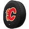 Holland Bar Stool Co 28 x 8 Calgary Flames Tire Cover TCICalFlaBK - alternate 2