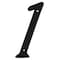 Primeline Tools 4 in. House Number 1, Diecast, Black Finish, PK2 MP4111 - alternate 1