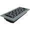 Sierra Grates 4 in. H X 12 in. W Powder Coat Steel, Granite Grey Floor Register ORI412-GRY - alternate 2