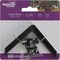 National Hardware CORNER BRACE STL BLACK 3X3/4IN, 4PK N275-705 - alternate 1