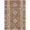 Homeroots 5' X 8' Brown Geometric Washable Indoor Outdoor Area Rug 607429 - alternate 7