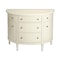 Homeroots 41in White Solid Wood Five Drawer Sideboard with Two Doors 389788 - alternate 4
