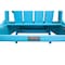 Panama Jack Outdoor Panama Jack Polyresin Folding Teal Adirondack Chair PJO-4001-TEAL - alternate 5