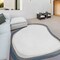 Jonathan Y Wyatt Modern Rustic Abstract Cream/Navy 6 ft. x 9 ft. Indoor/Outdoor Shaped Area Rug SHP200D-6 - alternate 5