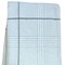 Homeroots 50" X 67" Sky Blue And White Plaid Cotton Blend Woven Throw Blanket with Fringe 633071 - alternate 4