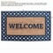 Gardenised Natural Coir and Non-Slip Rubber Doormat with Embossed Welcome Design, Peaceful Welcome QI004893 - alternate 3
