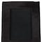Homeroots 4" x 6" Black Cowhide Picture Frame with Mat 332310 - alternate 2