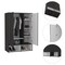 Homeroots 39" Black Laminate Accent Chest 477767 - alternate 4
