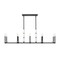 Z-Lite Kaden 10-Light Linear Chandelier, 12 in W, Matte Black 3045-10L-MB - alternate 4
