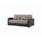 Homeroots 74" Brown Chenille Sleeper Sofa And Toss Pillows 607194 - alternate 3