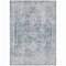 Homeroots 10' X 14' Navy Blue Oriental Washable Indoor Outdoor Area Rug 607613 - alternate 7