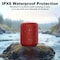 Bobtot Portable Bluetooth Speaker, Red, 10W sound, 12H battery IPX6 waterproof, TWS pairing, RGB lights 803788 - alternate 6