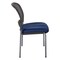 Office Star Products ProGrid Titanium & Black Visitors Chair, Straight Legs, Icon Blue 86724R-225 - alternate 4