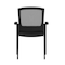 Flash Furniture HERCULES Commercial Black Mesh Stackable Side Chair with Arms and Powder Coated Black Steel Frame HL-0010W-BK-GG - alternate 8