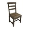 Homeroots Set of Two Dark Brown Wood Ladder Back Dining Side Chairs 522052 - alternate 3