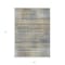 Homeroots 5' X 8' Khaki Tan And Beige Striped Washable Indoor Outdoor Area Rug 588059 - alternate 6