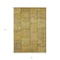 Homeroots 3' X 5' Gold Wheat And Gray Patchwork Washable Indoor Outdoor Area Rug 581599 - alternate 6
