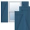 Ekena Millwork True Fit PVC Four Board Joined Board-n-Batten Shutters w/Z-Bar, Sojourn Blue , 21 1/2W x 36H, PR TFP102BBF21X036HB - alternate 1