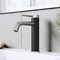 Vigo Madison Single Handle Single-Hole Bathroom Faucet in Chrome and Carbon Fiber VG01044CH - alternate 4