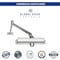 Global Door Controls Commercial Grade 1 Door Closer in Aluminum with Adjustable Spring Tension - Sizes 2-5 TC201-AL - alternate 1