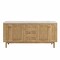 James Martin Vanities Laurent 72" Double Vanity, Light Natural Oak, w/ 3 CM Siberian Silestone Top 545-V72-LNO-3SFR - alternate 4