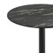 Flash Furniture Commercial 31.25" Black Faux Marble HPL Tabletop with Black Table Height X Base ST-RD31-BKMAR-T2222-GG - alternate 7