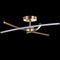 Jonathan Y Crucis 31.5" Modern Metal Integrated LED Semi Flush Mount, Gold JYL7031B - alternate 5
