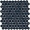 Daltile Uptown Glass 1in Hexagon Mosaic, 16.92 SQFT Per Carton, 18PK UP191HEXMS1P - alternate 1