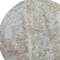 Homeroots 8' Ivory Blue And Gold Round Abstract Washable Indoor Outdoor Area Rug 643627 - alternate 5