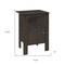 Homeroots 24" Brown Wood Nightstand 489711 - alternate 3