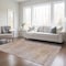 Homeroots 10' X 14' Merlot And Beige Abstract Washable Indoor Outdoor Area Rug 587217 - alternate 7