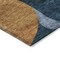 Homeroots 5' X 8' Green Pink And Teal Blue Abstract Washable Indoor Outdoor Area Rug 604457 - alternate 2