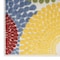 Homeroots 6' Blue Yellow Blue Red And Green Medallion Indoor Outdoor Area Rug 556300 - alternate 4