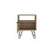 Homeroots 22" Beige Wood Nightstand 543641 - alternate 6
