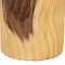 Bali & Pari Fuchsia Hand-carved Suar Wood Side Table 259-14280-ZORO - alternate 7