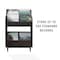 Crosley Liam 2-Piece Record Player Stand And Vinyl Storage Set KF13123BK - alternate 5
