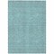 Homeroots 5' X 8' Teal Blue And Silver Geometric Washable Indoor Outdoor Area Rug 594510 - alternate 5