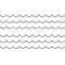 Teacher Created Resources White with Black Scalloped Die-Cut Border Trim, 35 Feet Per Pack, 6PK TCR3951 - alternate 1
